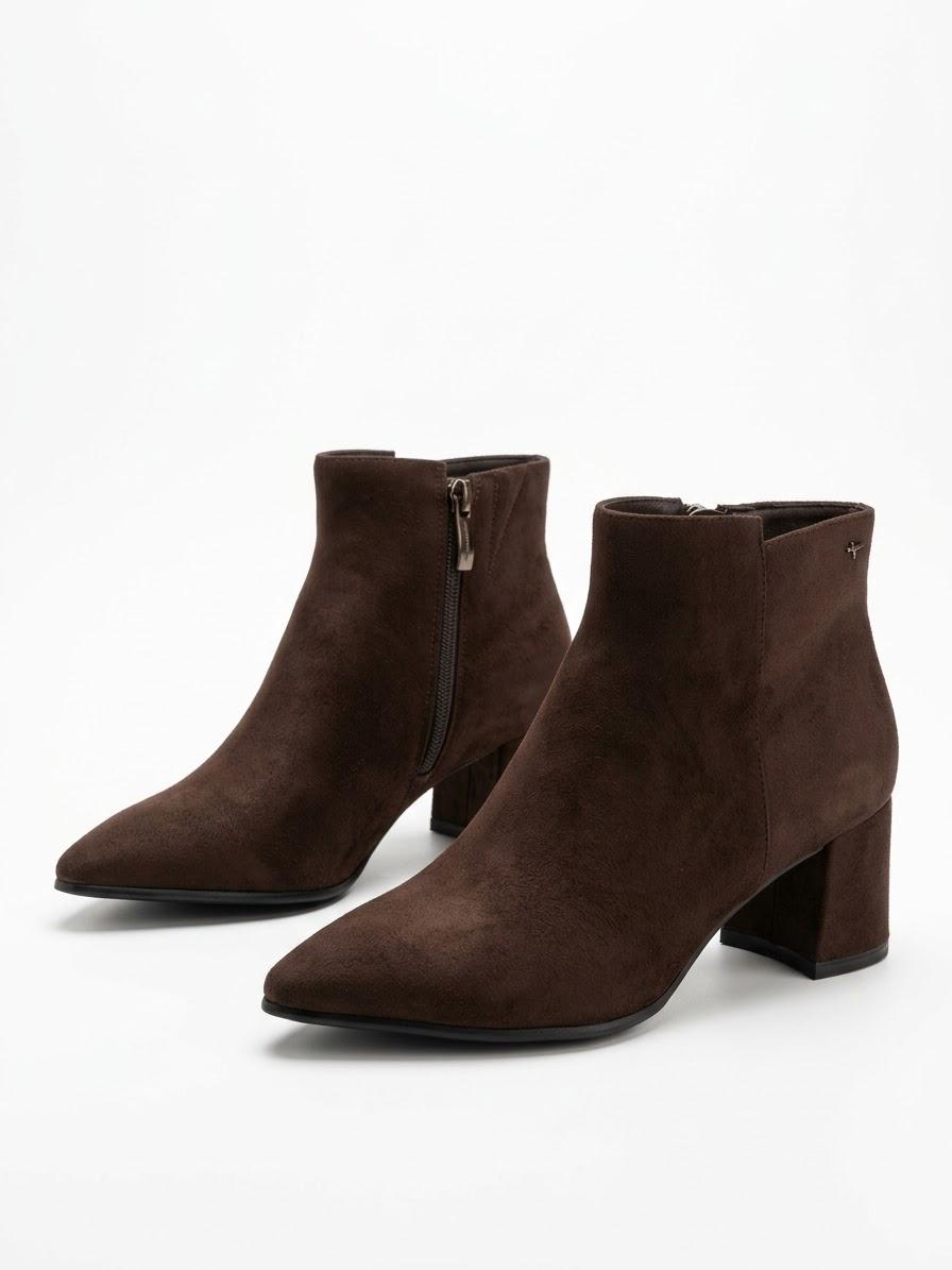 STIVALETTO TAMARIS IN CAMOSCIO -TRINA-