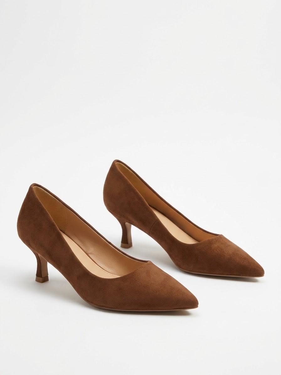 DECOLLETE IN CAMOSCIO TACCO 5 CM -ISABEL-