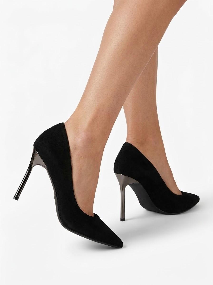 DECOLLETE KARISMA CON TACCO A SPECCHIO 10 CM -FLORA-