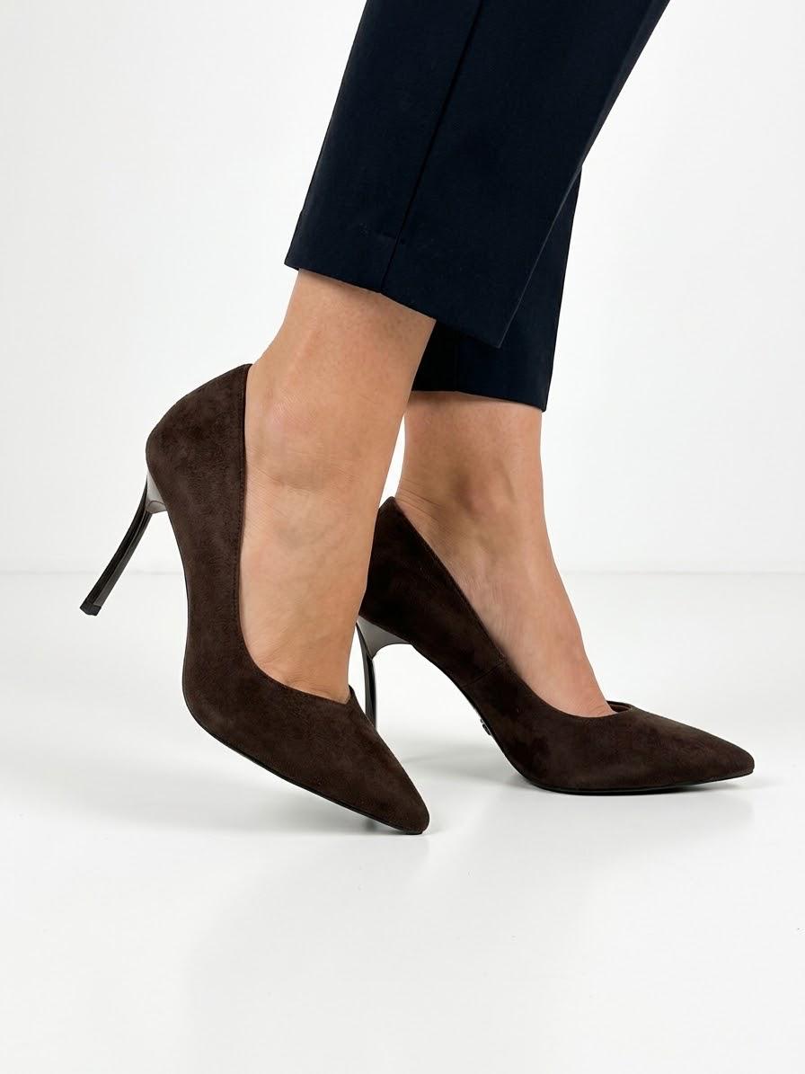 DECOLLETE KARISMA CON TACCO A SPECCHIO 10 CM -FLORA-