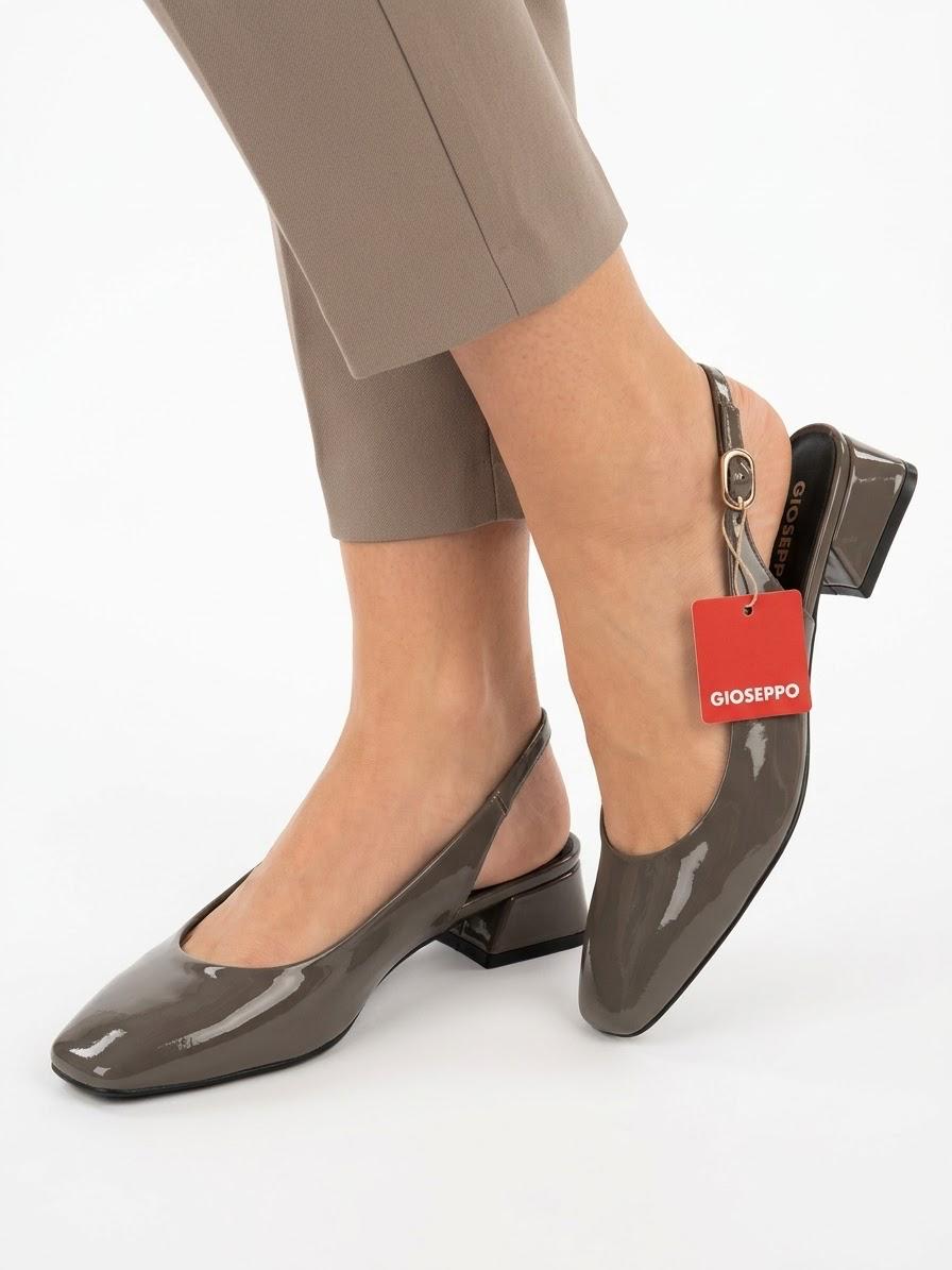 SLINGBACK IN VERNICE GIOSEPPO -ELENA-
