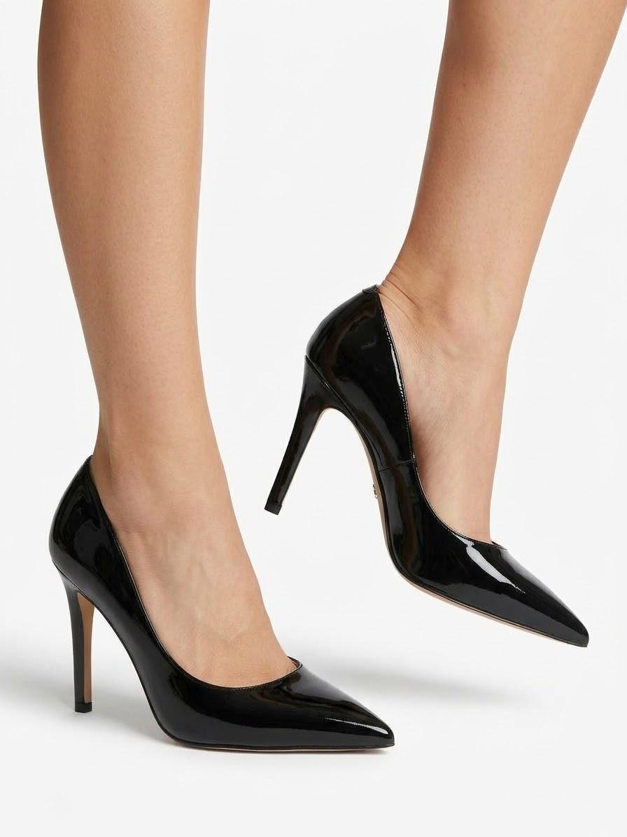 DECOLLETE IN VERNICE TACCO 9.5 CM -ANNABELLE-