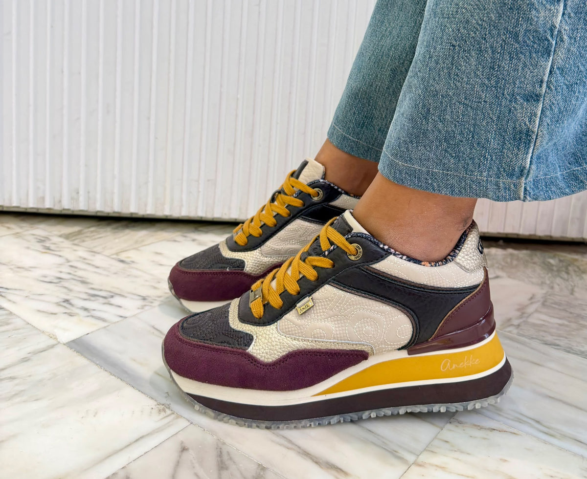 SNEAKERS ANEKKE CON PLATFORM -MERY-