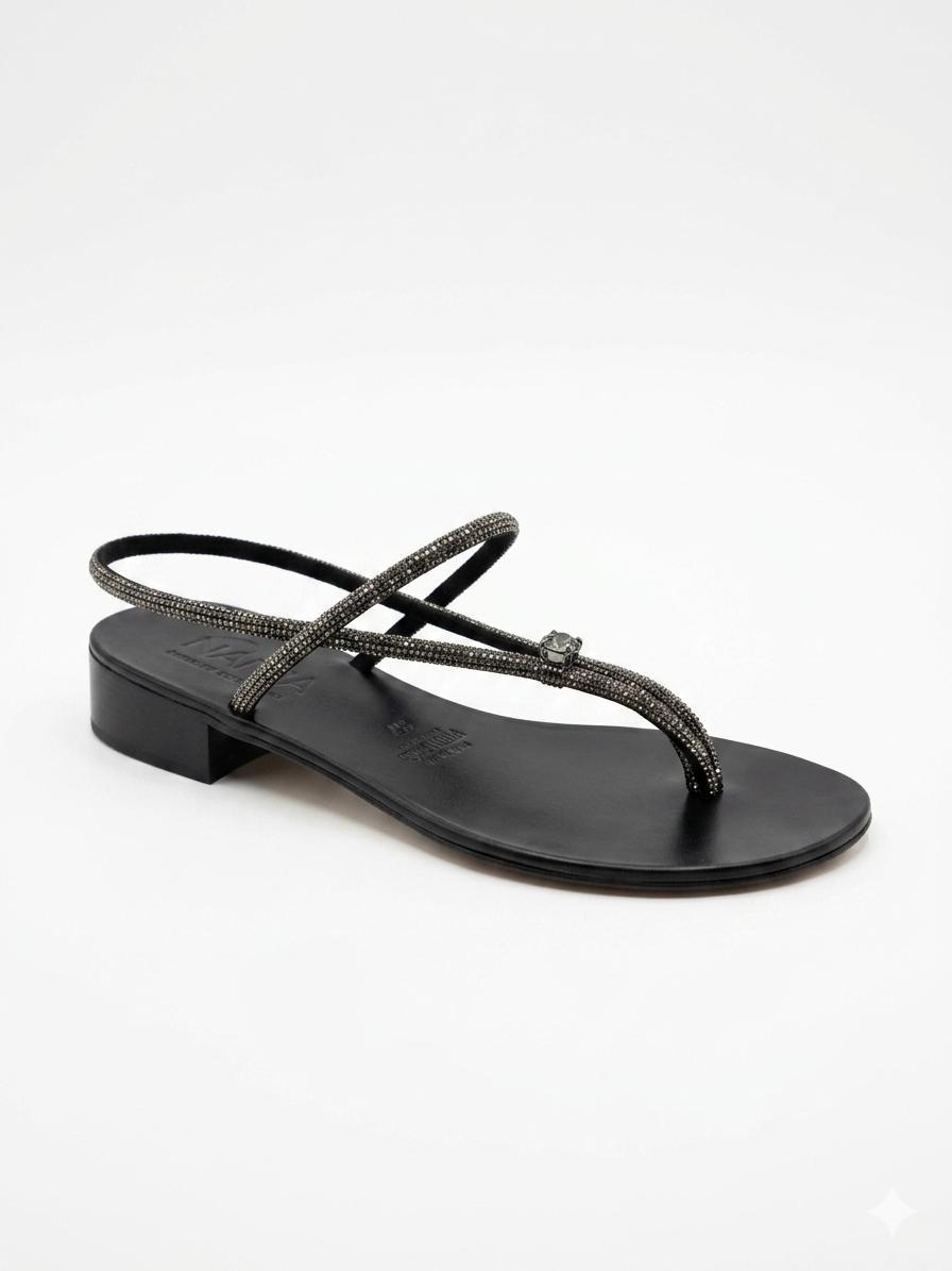 SANDALO POSITANO INFRADITO  -CHERRY-