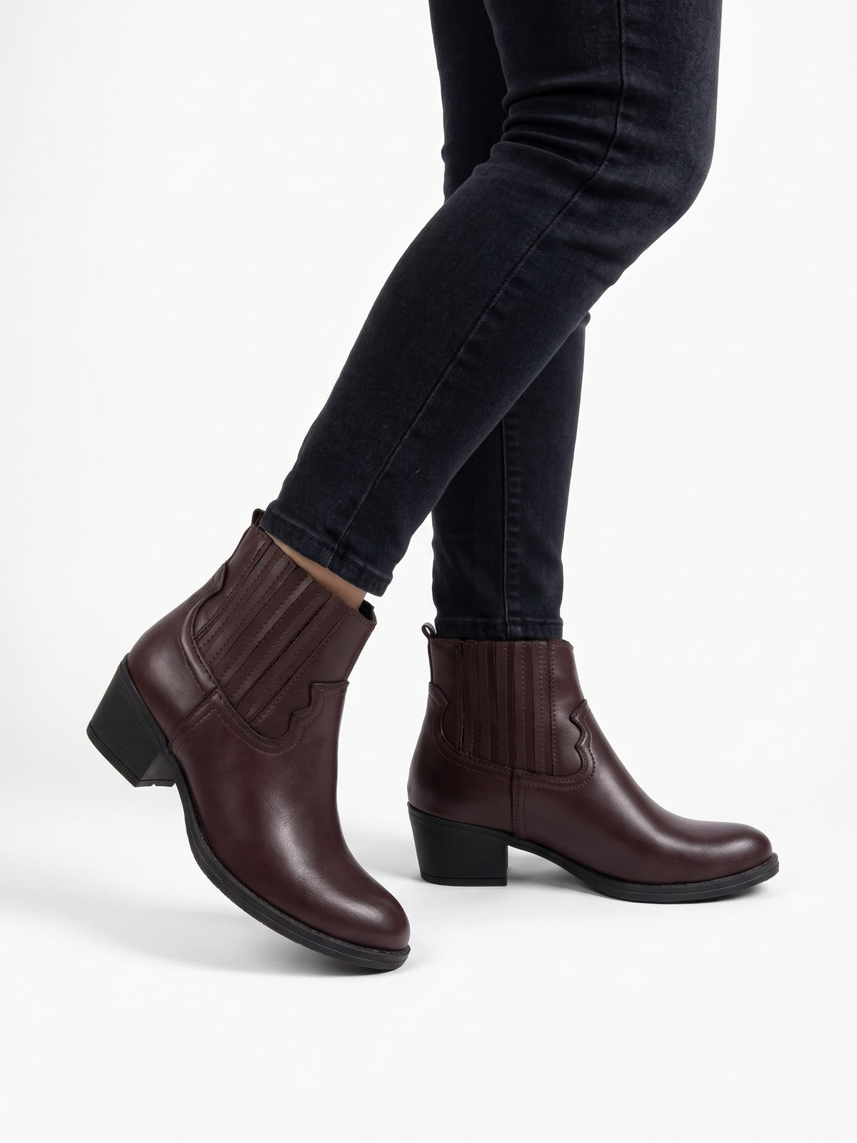 TEXANO BASSO TACCO 5 CM -CLOTY-