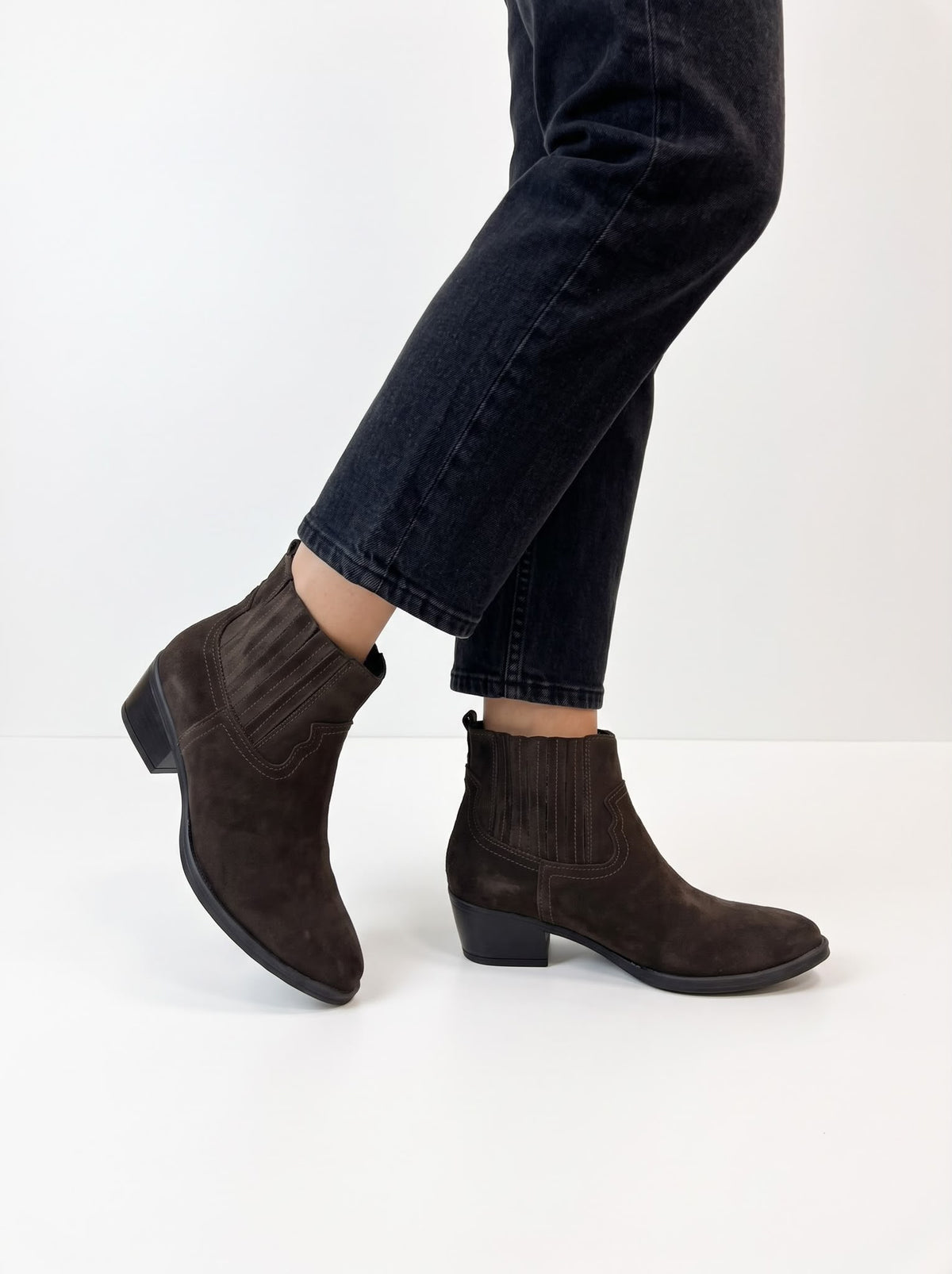 TEXANO BASSO TACCO 5 CM -CLOTY-