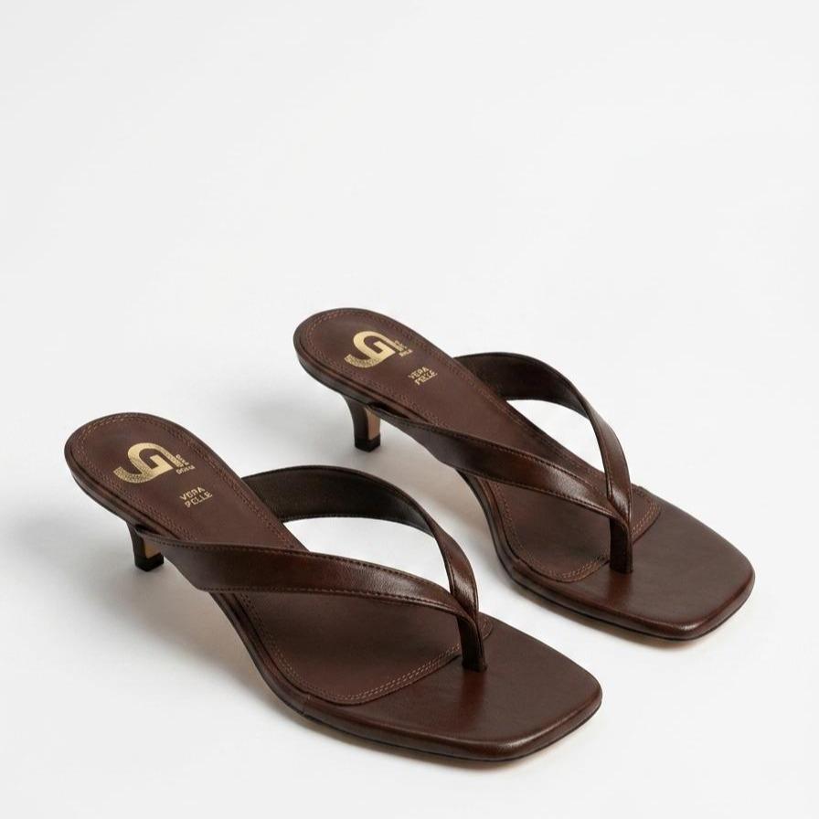 SANDALO INFRADITO TACCO 4 CM MICHELA