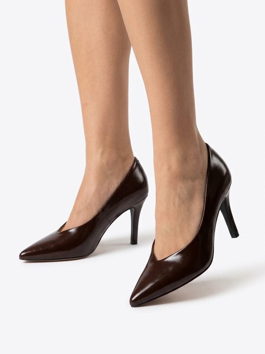 DECOLLETE CLASSICO CON TACCO 8 CM -INES-
