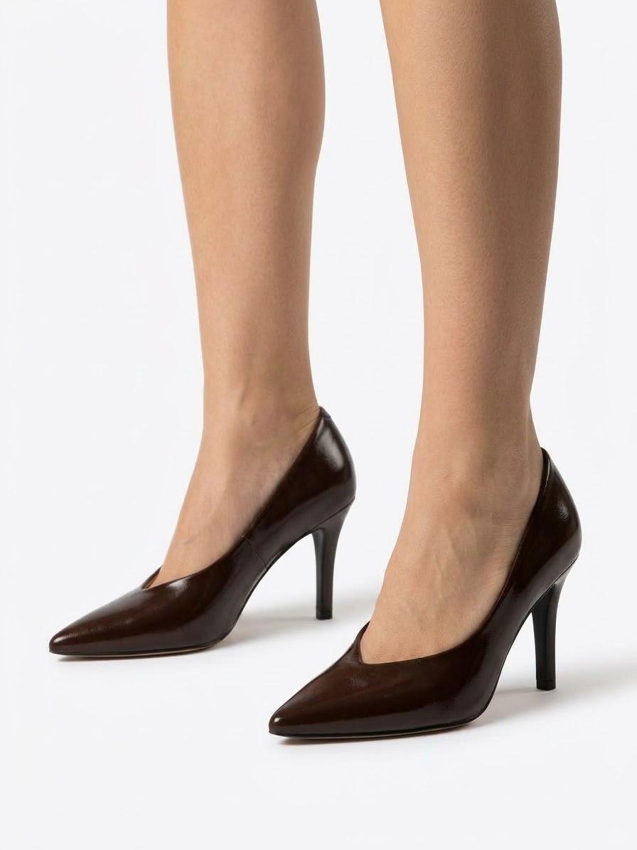 DECOLLETE CLASSICO CON TACCO 8 CM -INES-